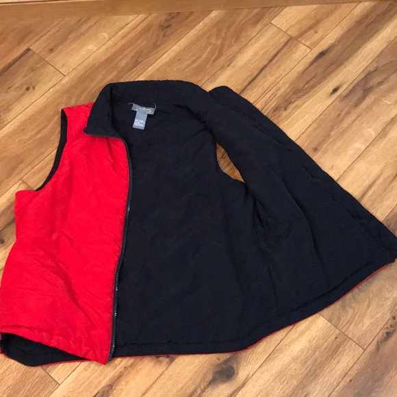City Blues by Koret red puffer vest - Picture 5 of 6
